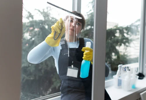Nettoyage de vitres intérieures et extérieures à Coulmiers